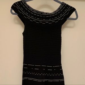 Ted Baker off the shoulder midi dress